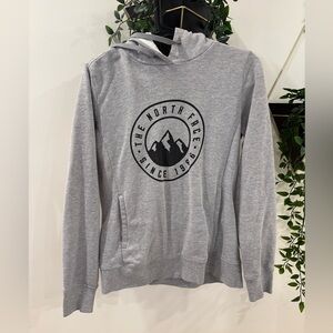 The North Face Heather Gray Hoodie